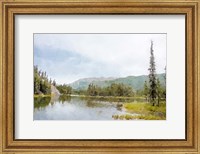 Framed Mountain Tranquility No. 3