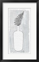 Framed Fern in Vase I