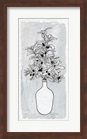 Framed Olive Branch Vase