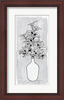 Framed Olive Branch Vase