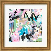 Framed 'Abstract Polka Dot' border=