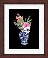 Framed Blue Vase I