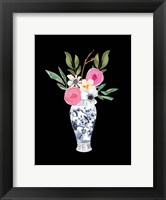 Framed Blue Vase II