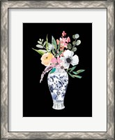 Framed Blue Vase IV