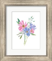 Framed Pastel Floral