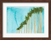 Framed Blue Skies And Palm Trees