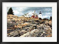 Framed Harbor Lighthouse II