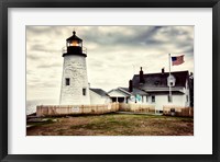 Framed American Harbor Lighthouse