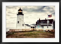 Framed American Harbor Lighthouse