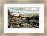Framed Harbor Lighthouse I