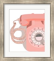 Framed Vintage Phone