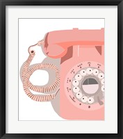 Framed Vintage Phone