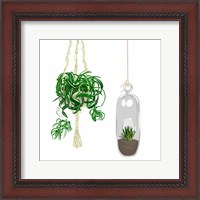 Framed Hanging Plant Set II