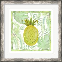 Framed 'Tropical Pineapple I' border=