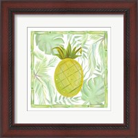 Framed Tropical Pineapple I