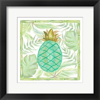 Framed Tropical Pineapple II