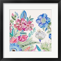 Framed Spring Flower Garden III