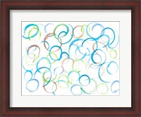Framed Colorfully Cool Circles