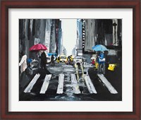 Framed NYC in the Rain
