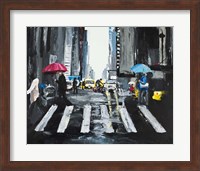 Framed NYC in the Rain