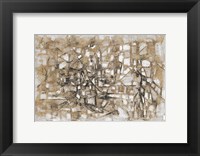 Framed Sandy Cobblestone