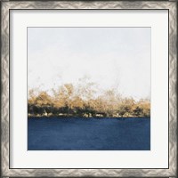 Framed Gold Forest Abstract