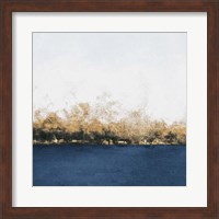 Framed Gold Forest Abstract