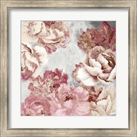 Framed Florals in Pink and Cream