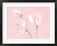 Framed Pink Floral Dreams I