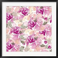 Framed Beautiful Lilac Florals