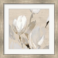 Framed Neutral Tulips I