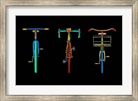 Framed Bike Trio