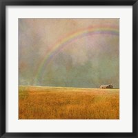 Framed After The Rain Rainbow
