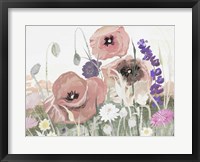 Framed Victory Pink Poppies I