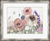 Framed Victory Pink Poppies I
