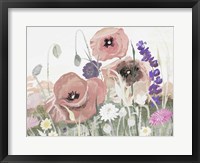 Framed Victory Pink Poppies I