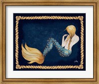 Framed Elegant Mermaid