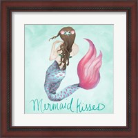 Framed 'Mermaid Kisses' border=