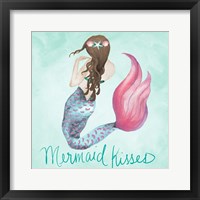 Framed 'Mermaid Kisses' border=