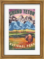 Framed Grand Teton National Park