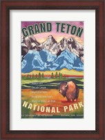 Framed Grand Teton National Park