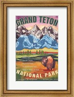 Framed Grand Teton National Park