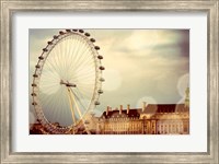 Framed London Ferris Wheel