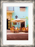 Framed Spanish Cafe