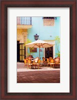 Framed Spanish Cafe