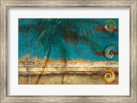 Framed Aqua Seascape