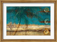 Framed Aqua Seascape