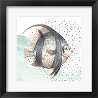 Framed Coastal Fish II