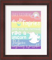 Framed Chase Rainbows