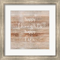Framed Happy Thoughts